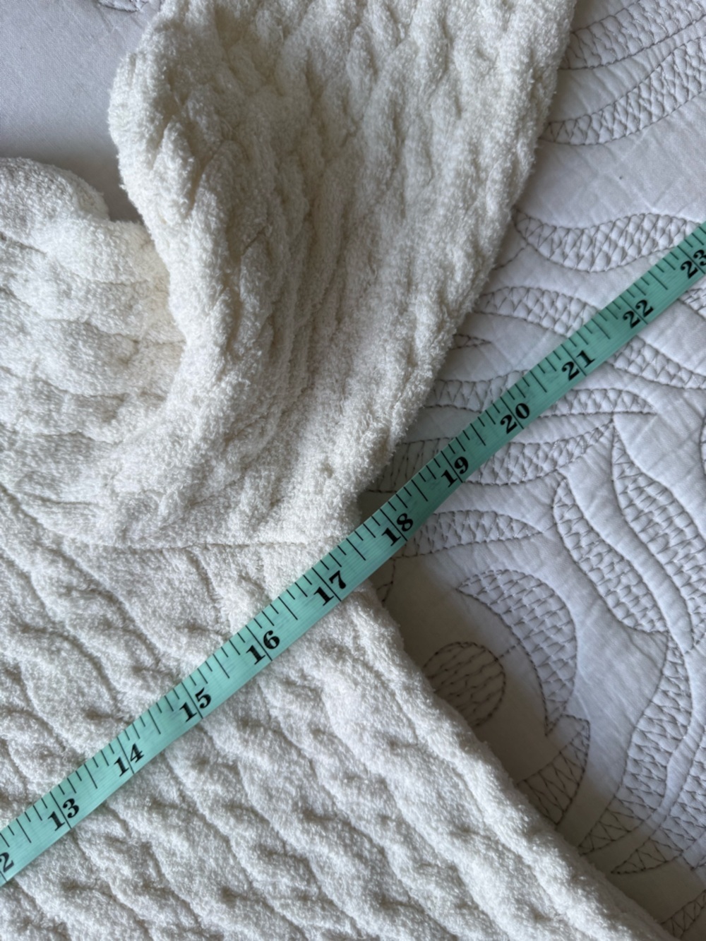 J. Crew - Odette Cable-knit Sweater Lady Jacket in Cotton-blend Bouclé - Ivory - Picture 12 of 13